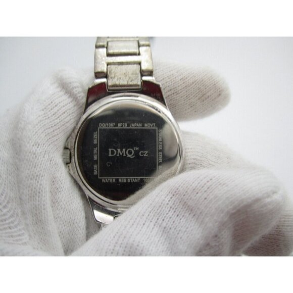 Women DMQ Crystal Quartz 100ft WR Analog 30mm Round Watch (H217) \